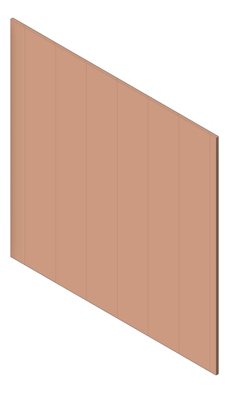 3D Shaded Image of Panel Decorative Laminex Surround Heritage150 NewPenny