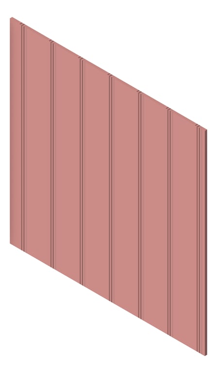 3D Presentation Image of Panel Decorative Laminex Surround Heritage150 TerraRose