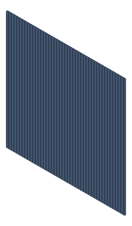 3D Presentation Image of Panel Decorative Laminex Surround Scallop22.5 WinterSea