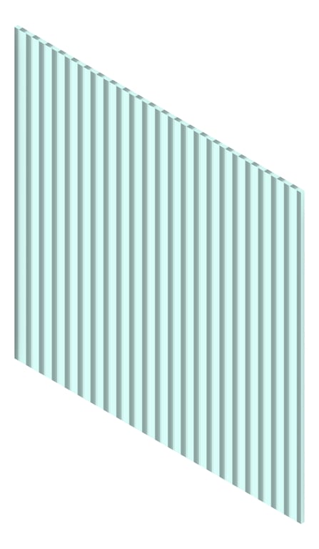 3D Presentation Image of Panel Decorative Laminex Surround Scallop45 Harmonious