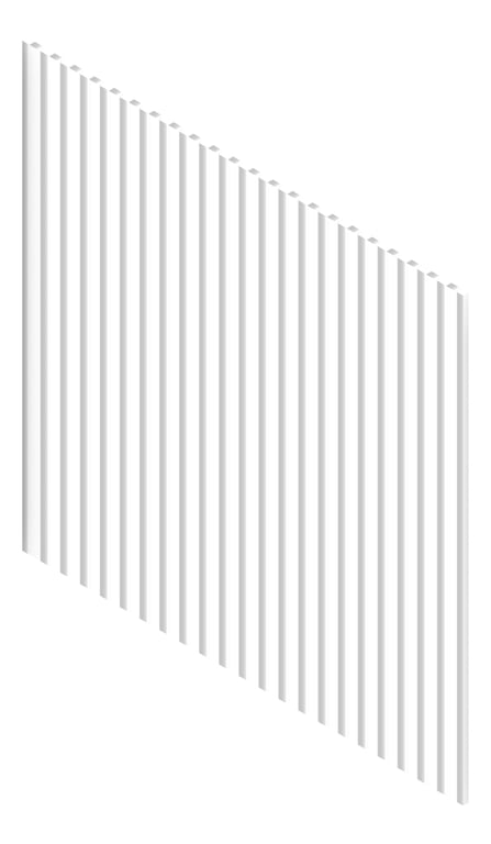 3D Presentation Image of Panel Decorative Laminex Surround Scallop45 LexiconQuarter