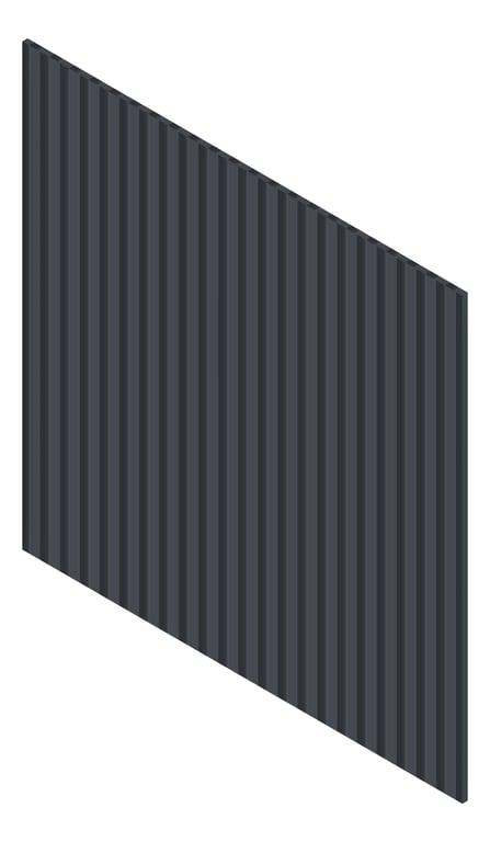 3D Presentation Image of Panel Decorative Laminex Surround Scallop45 Maximus
