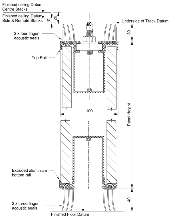 Navigate to OPR - Seal Type 1 Detail - 100-Series
