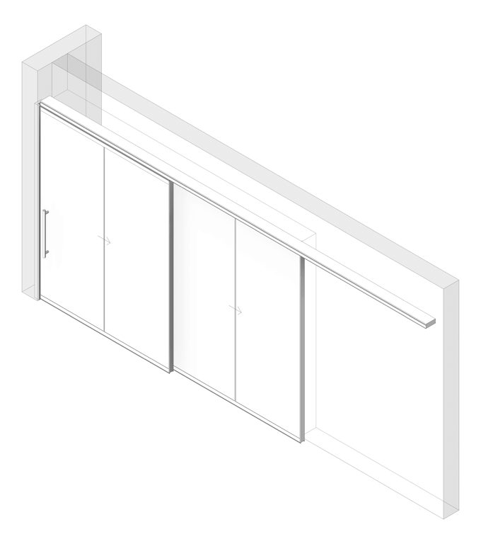 Image of Door Sliding LotusDoors Dual