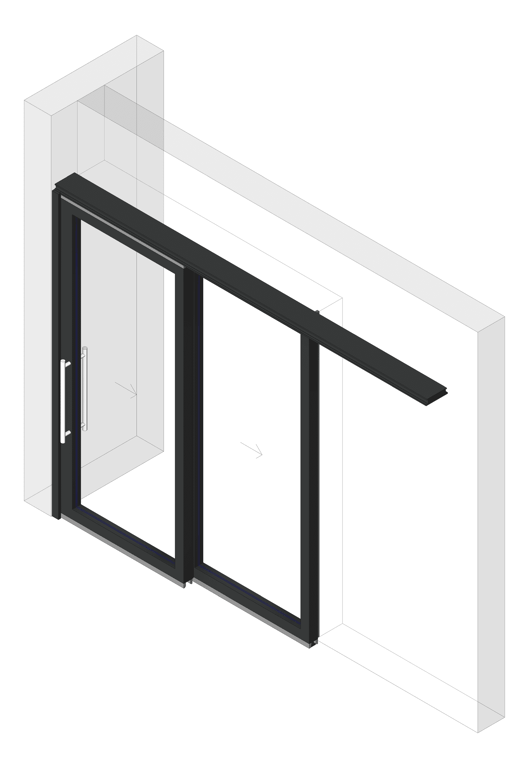 Image of Door Sliding LotusDoors Glass Dual