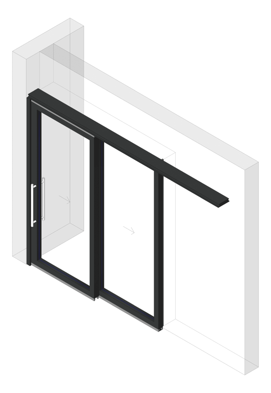 Door Sliding LotusDoors Glass Dual