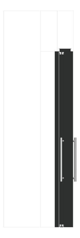 Left Image of Door Sliding LotusDoors Glass Dual