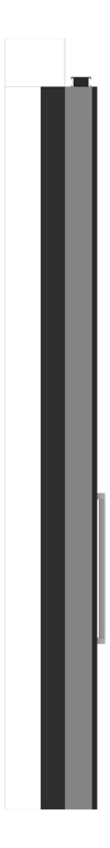 Left Image of Door Sliding LotusDoors Glass Single DualSideLight OffsetJamb