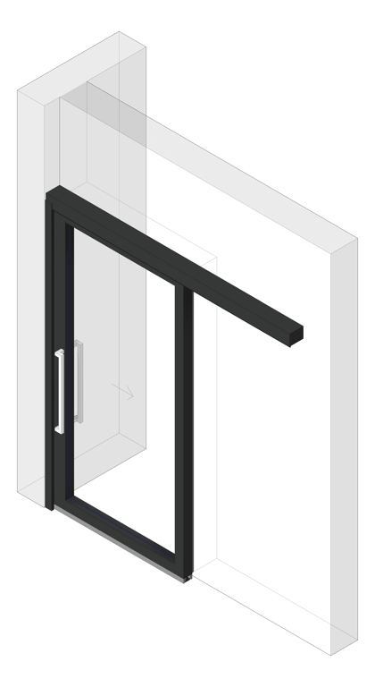 Image of Door Sliding LotusDoors Glass Single FaceFixed