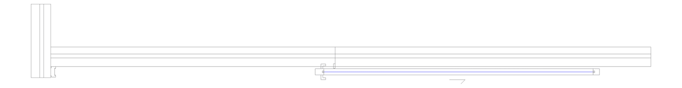 Plan Image of Door Sliding LotusDoors Glass Single