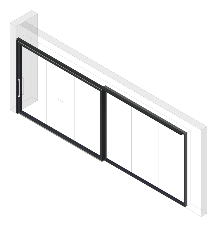 Image of Door Sliding LotusDoors Glass Single SideLight