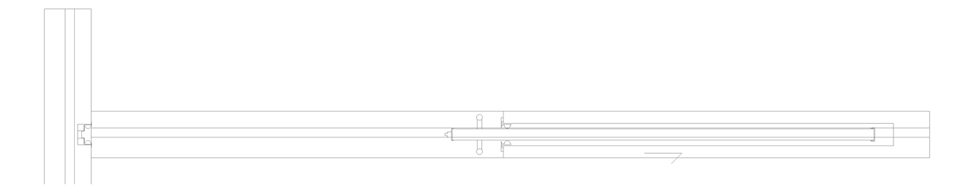 Plan Image of Door Sliding LotusDoors Single CavityTrack