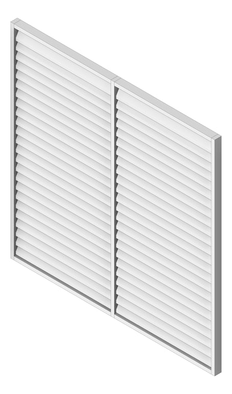 Navigate to Screen Batten Louvreclad VulcanSeries 125x20 Horizontal