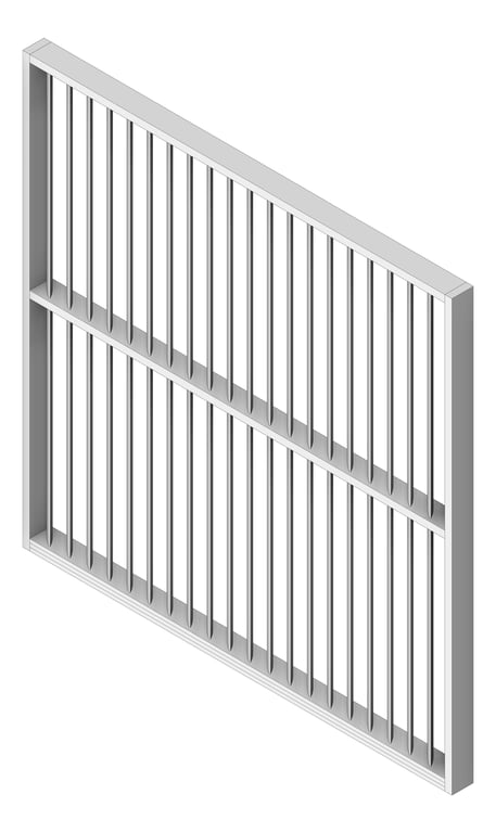 SolarShading Elliptical Louvreclad OxfordSeries Vertical