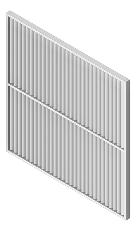 SolarShading Elliptical Louvreclad WindsorSeries Vertical