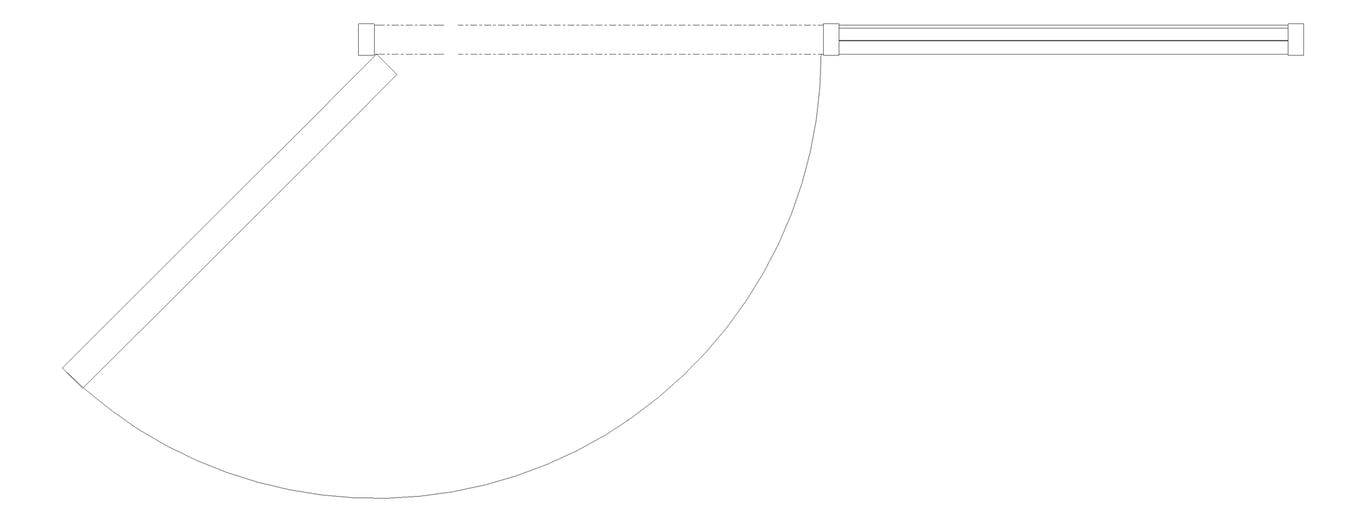 Plan Image of Door LouvredSwing Louvreclad DeltaSeries Horizontal