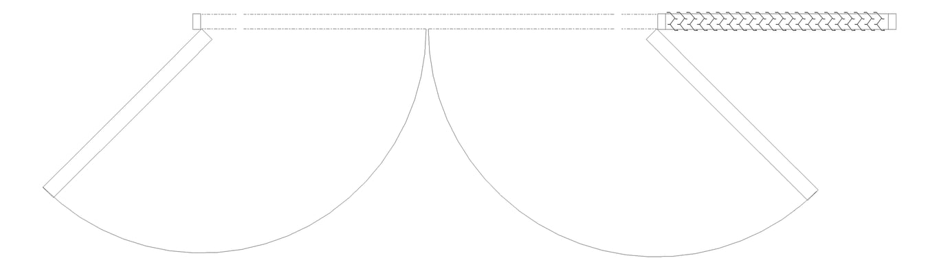 Plan Image of Door LouvredSwing Louvreclad KensingtonSeries Vertical