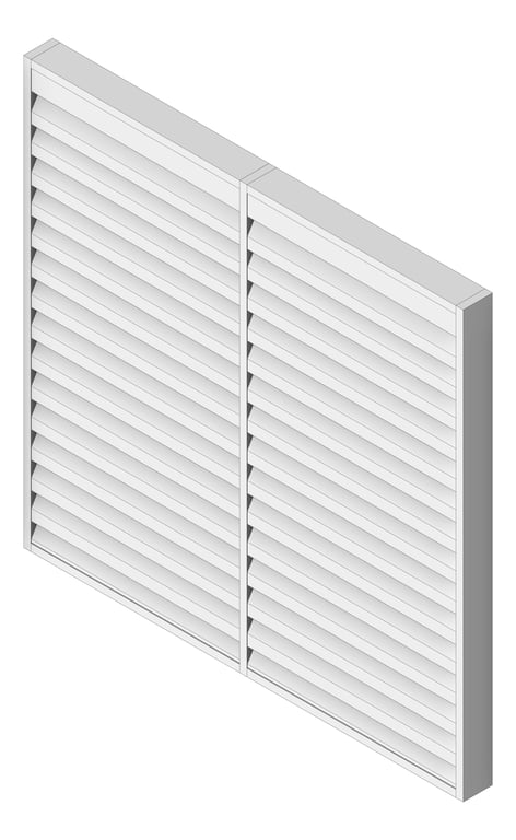 Navigate to Louvres Acoustic Louvreclad HudsonSeries 200Chevron Horizontal