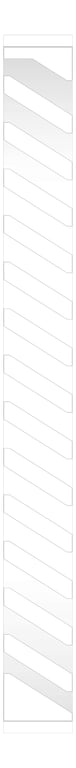 Left Image of Louvres Acoustic Louvreclad HudsonSeries 300 Horizontal