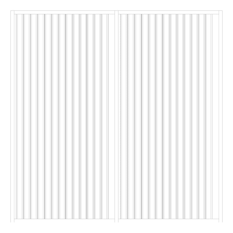 Front Image of Louvres Airflow Louvreclad AlturaSeries 300