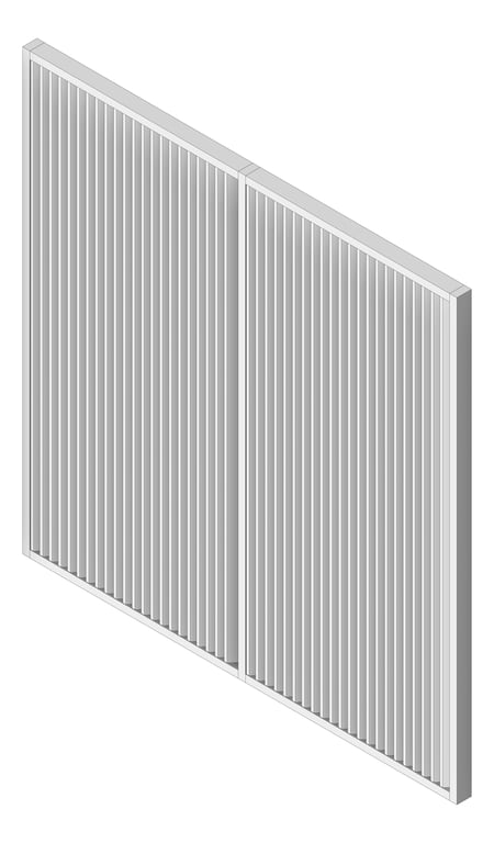 Navigate to Louvres Airflow Louvreclad EllenboroughSeries