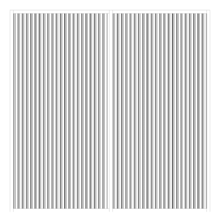 Front Image of Louvres Airflow Louvreclad EllenboroughSeries
