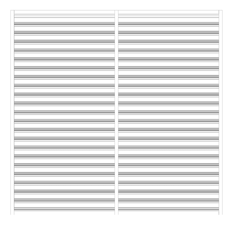Front Image of Louvres Airflow Louvreclad JupiterSeries Drainable