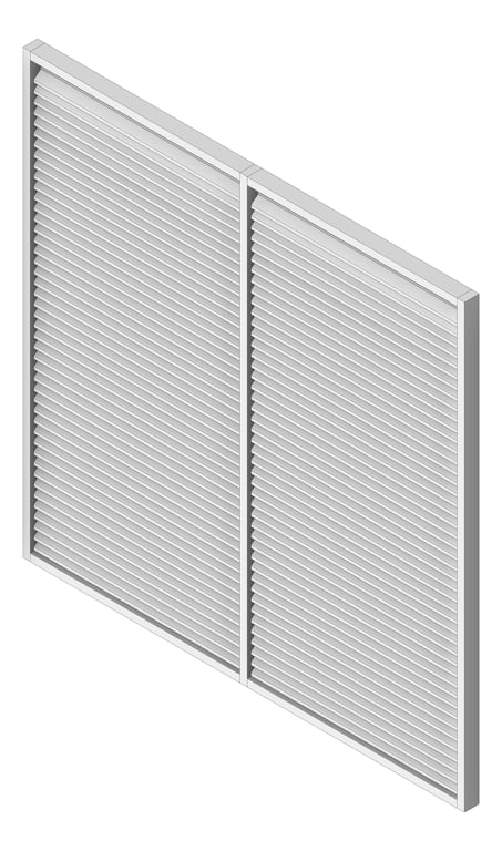 Navigate to Louvres Airflow Louvreclad NeptuneSeries Horizontal