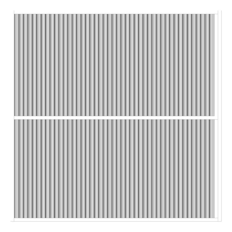 Front Image of Louvres Airflow Louvreclad NeptuneSeries Vertical