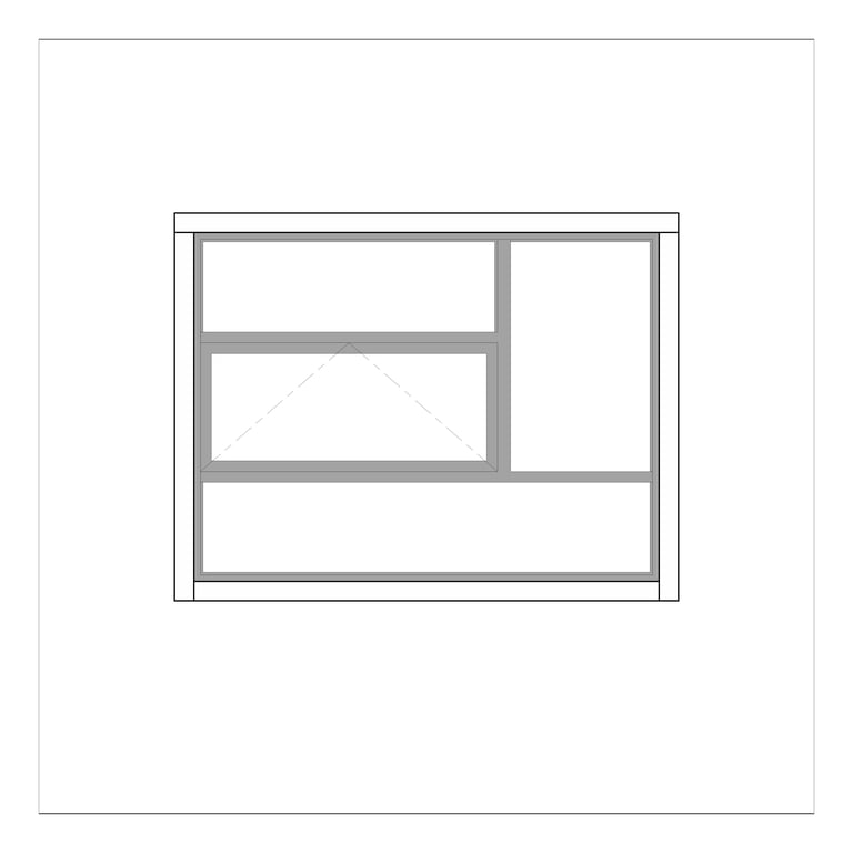 Front Image of SolarShading Modular Louvreclad SheratonSeries WindowHood