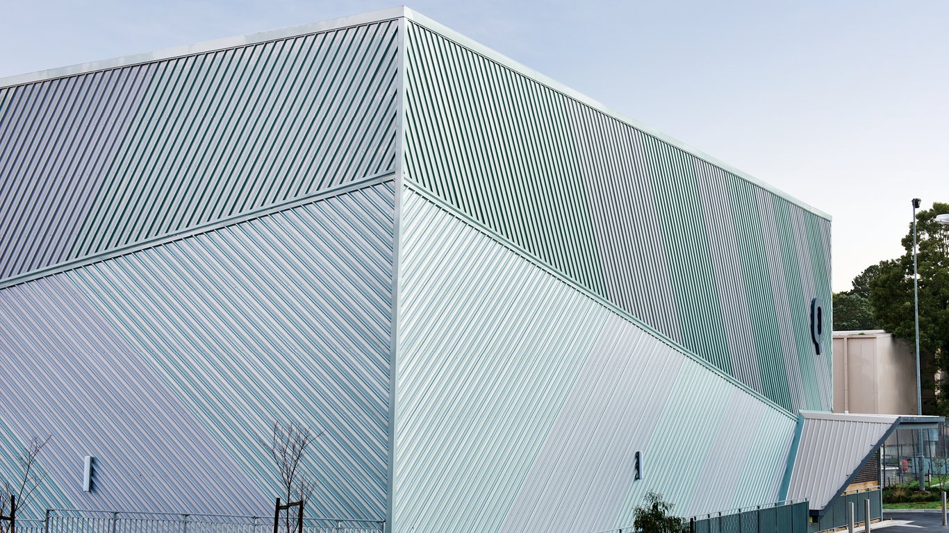 LYSAGHT - Roofing And Walling - TRIMDEK 2 Image of Metal SheetCladding Lysaght TrimDek Surfmist