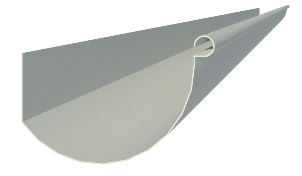 LYSAGHT Gutter Flatback Image of Profile Gutter Lysaght Flatback