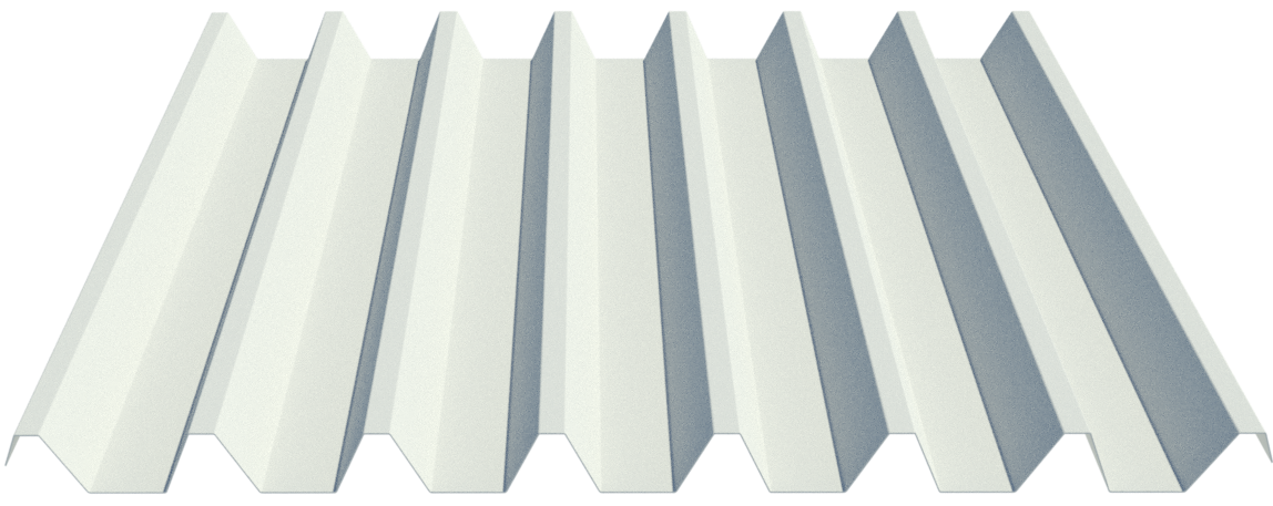 LYSAGHT Permalite LT7 Image of Aluminium SheetCladding Lysaght Permalite LT7 GullGrey