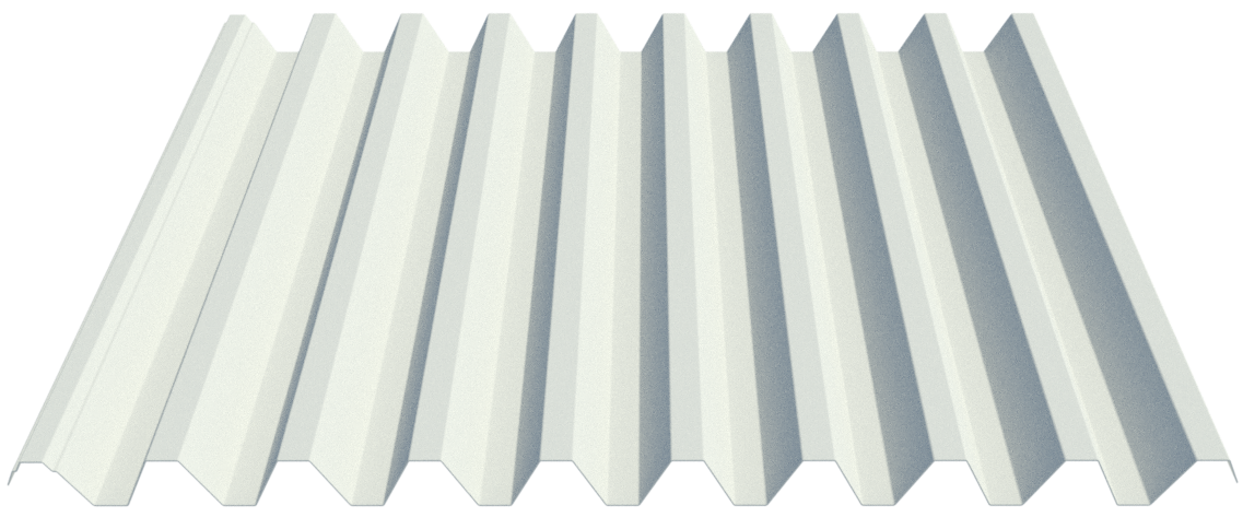 LYSAGHT Permalite VRib Image of Aluminium SheetCladding Lysaght Permalite VRib HeritageRed