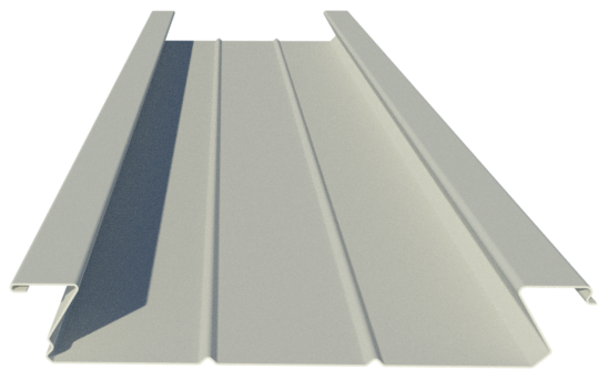 LYSAGHT RoofingandWalling Flatdeck Image of Metal SheetCladding Lysaght FlatDek Surfmist