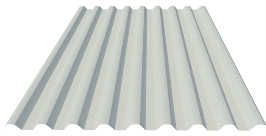 LYSAGHT RoofingandWalling Spandek Image of Metal SheetCladding Lysaght SpanDek ShaleGrey