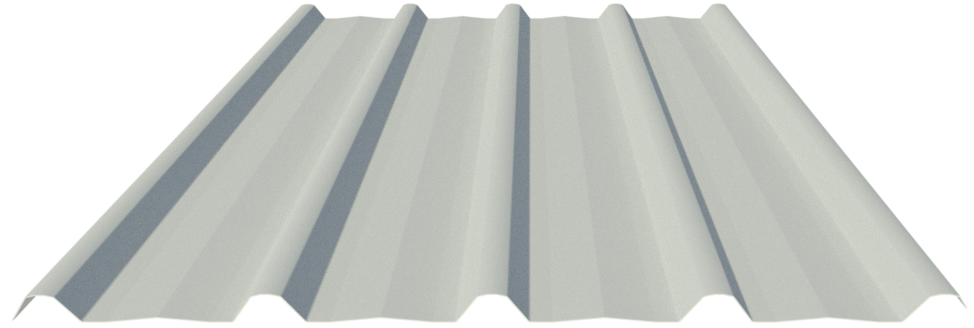 LYSAGHT RoofingandWalling Trimdek Image of Metal SheetCladding Lysaght TrimDek Surfmist