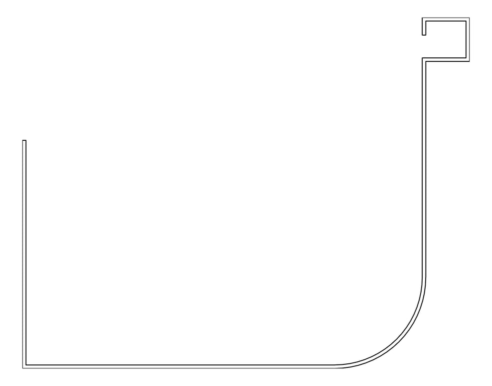 Navigate to Detail Gutter Lysaght Quad SquareBead