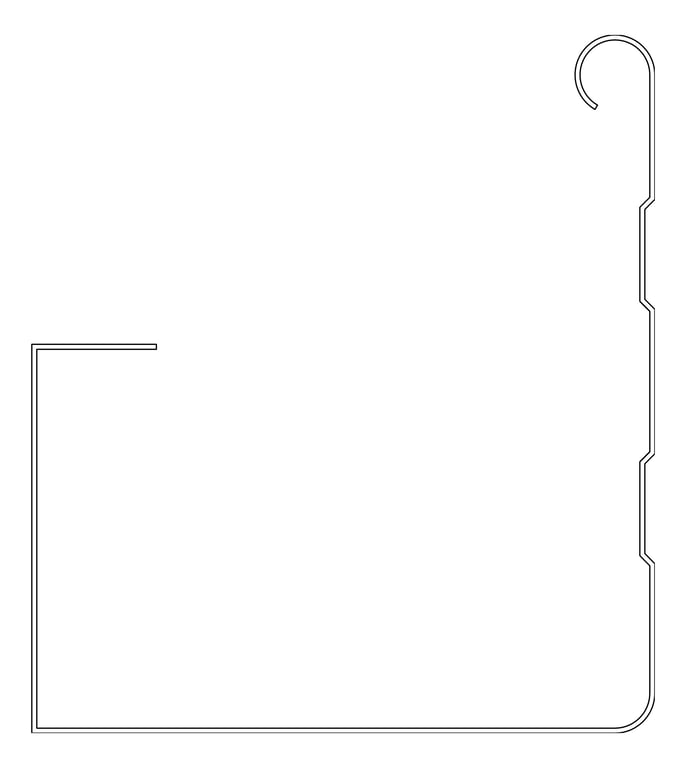 Profile Gutter Lysaght Sheerline