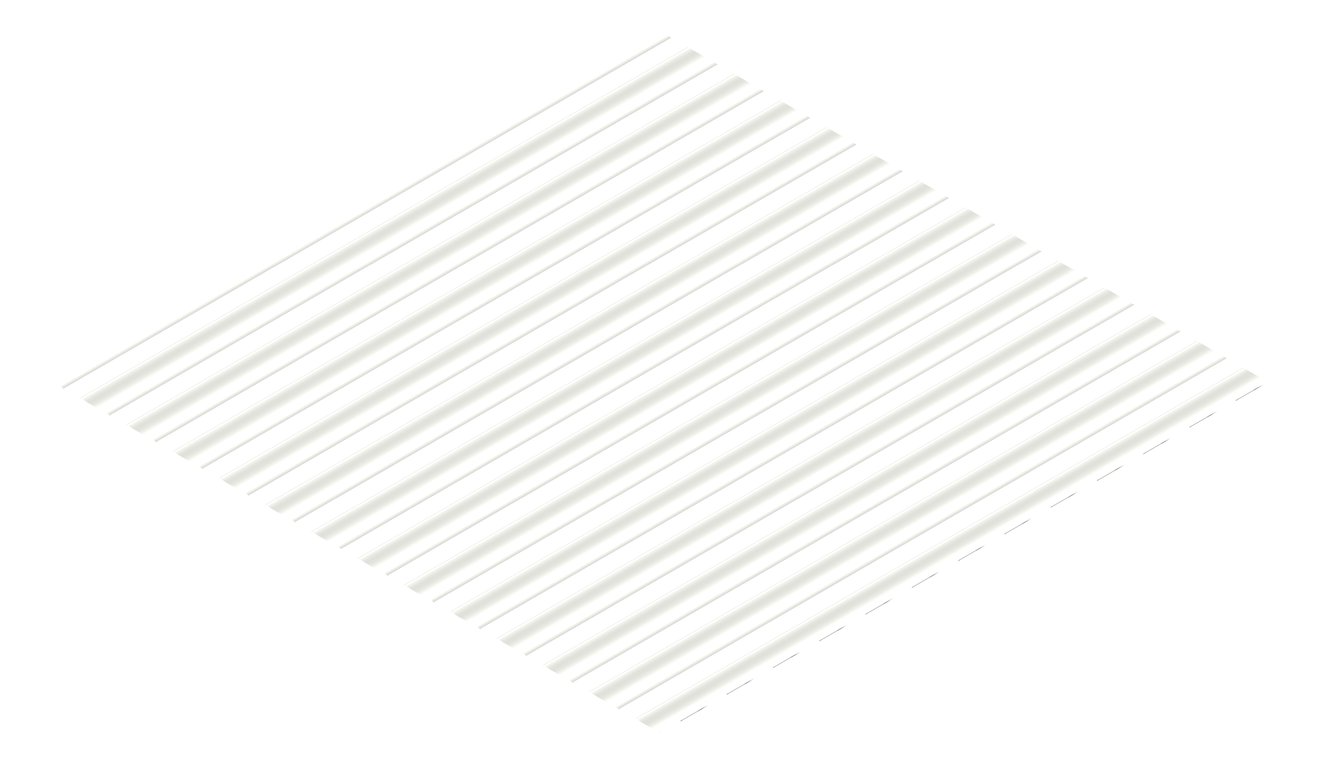 3D Presentation Image of Metal SheetCladding Lysaght CustomOrb Cosmic