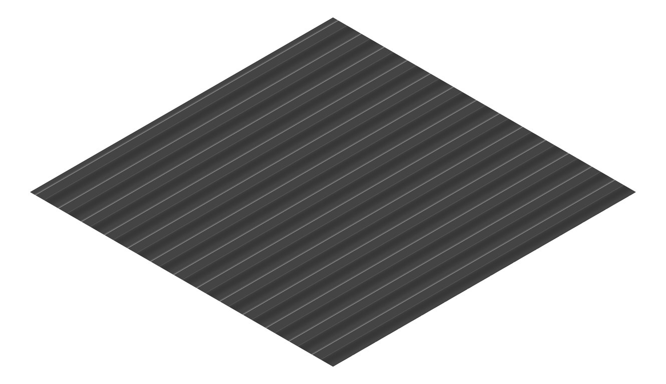 3D Presentation Image of Metal SheetCladding Lysaght CustomOrb MonumentMatt