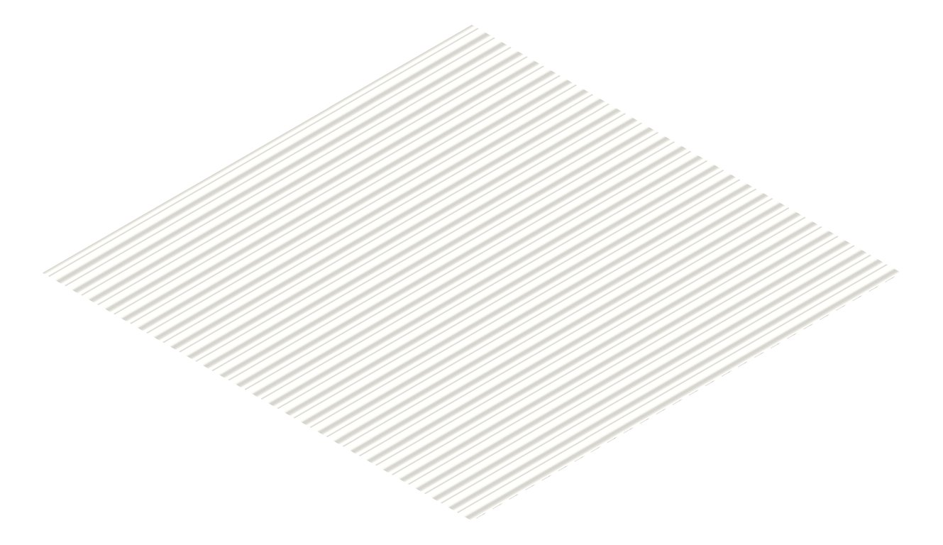 3D Presentation Image of Metal SheetCladding Lysaght CustomOrb Southerly