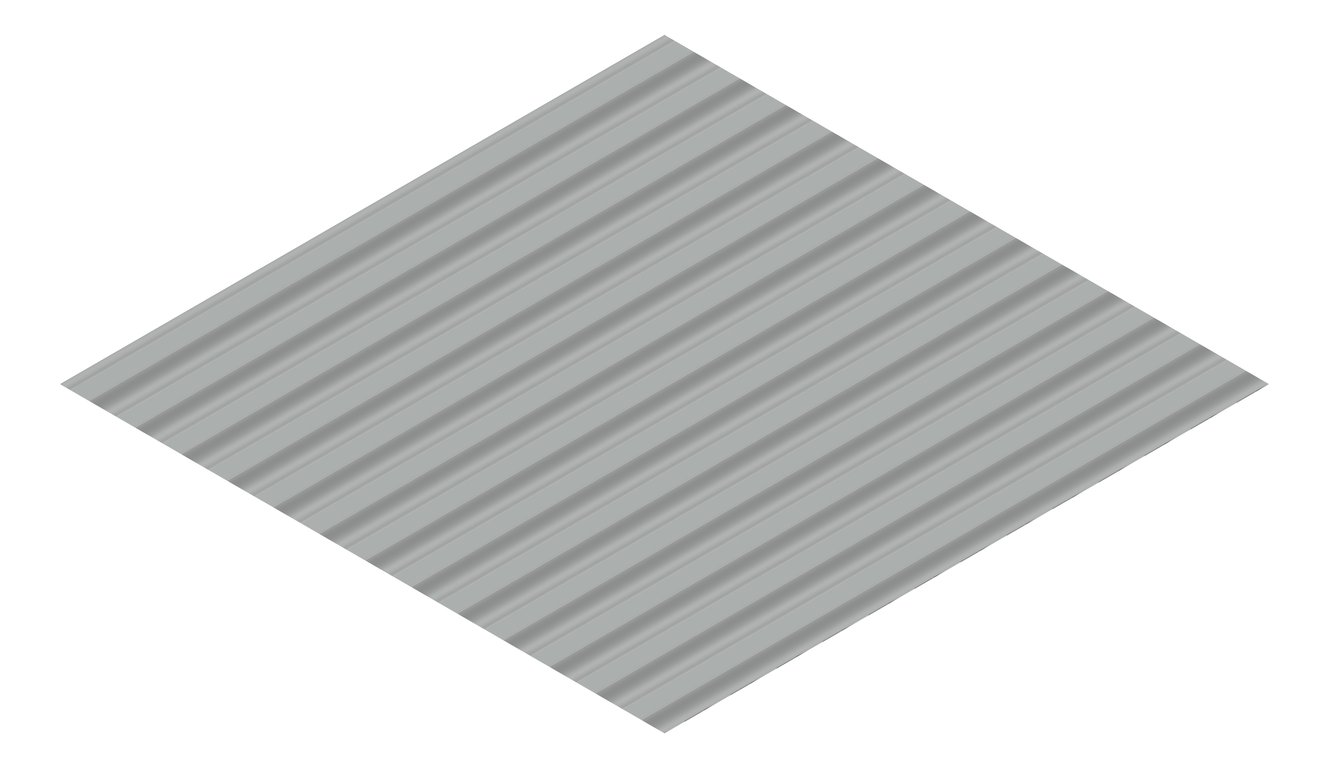 3D Presentation Image of Metal SheetCladding Lysaght CustomOrb Windspray