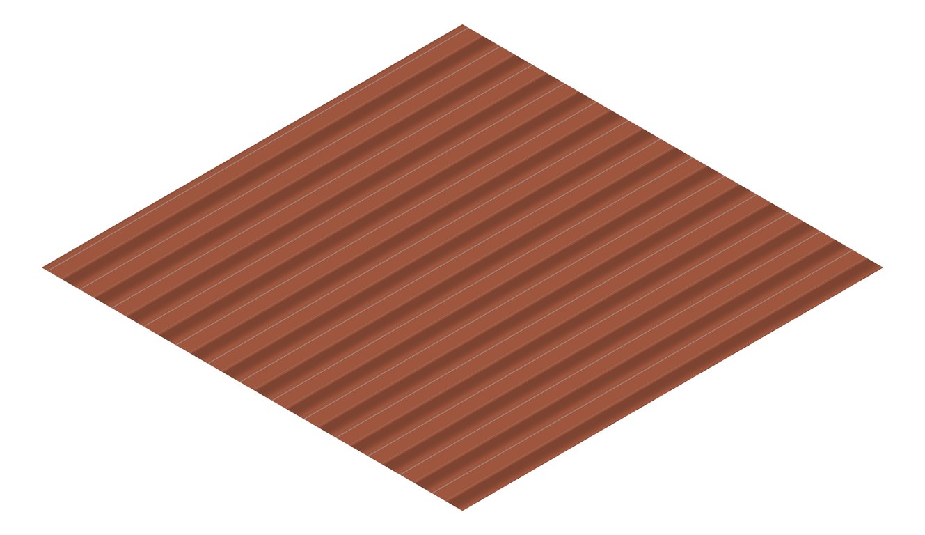 3D Presentation Image of Metal SheetCladding Lysaght CustomOrbAccent21 Aries
