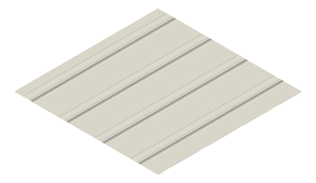 3D Presentation Image of Metal SheetCladding Lysaght FlatDek Dune