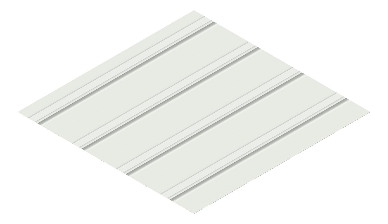3D Presentation Image of Metal SheetCladding Lysaght FlatDek ShaleGrey