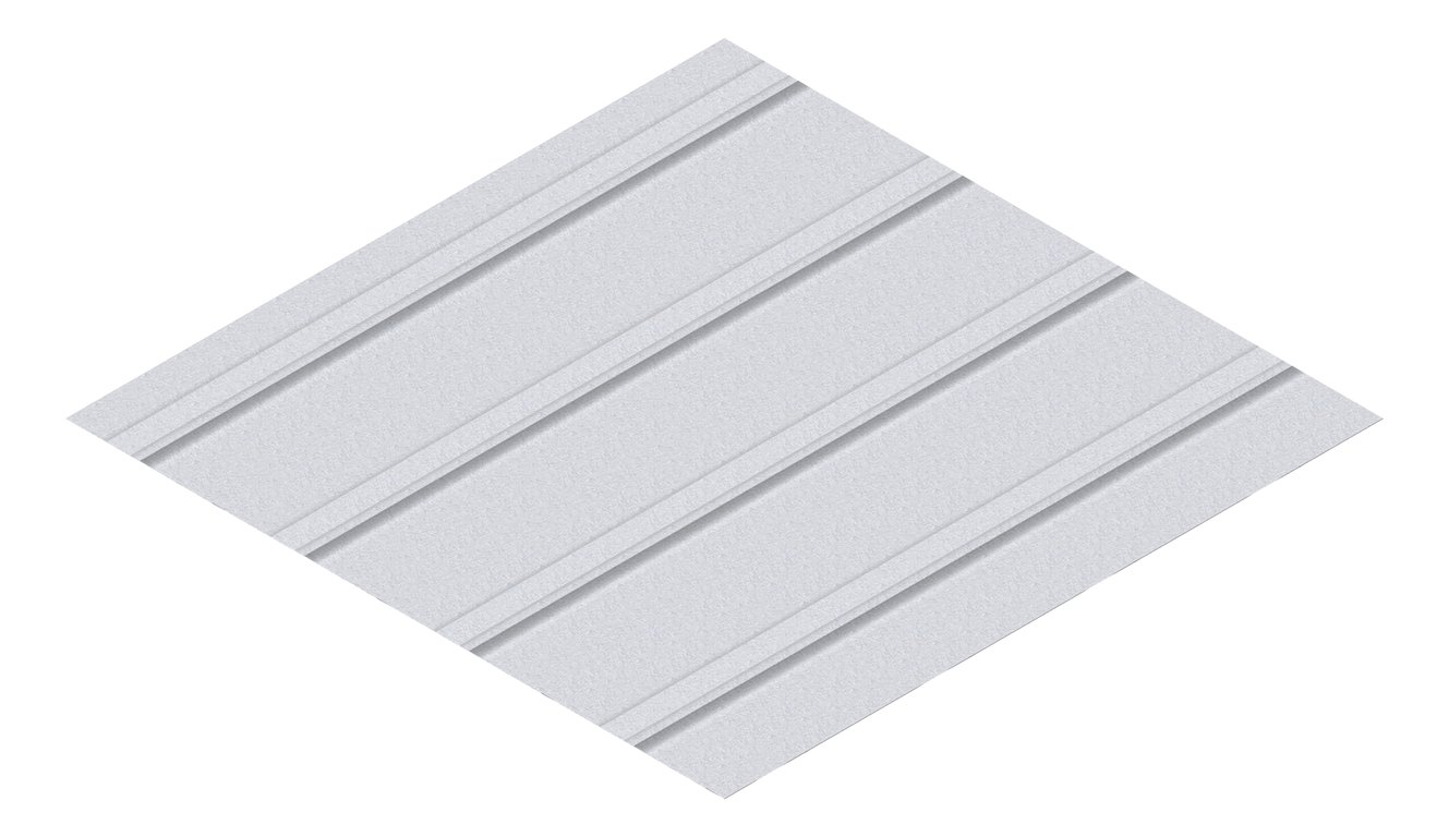 3D Presentation Image of Metal SheetCladding Lysaght FlatDek ZincalumeSteel