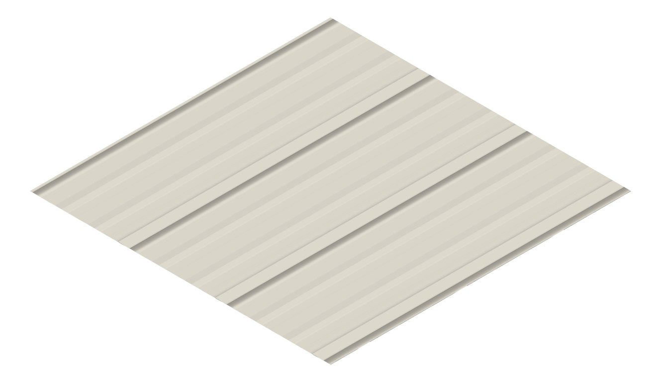 3D Presentation Image of Metal SheetCladding Lysaght FlatDek310 DuneMatt