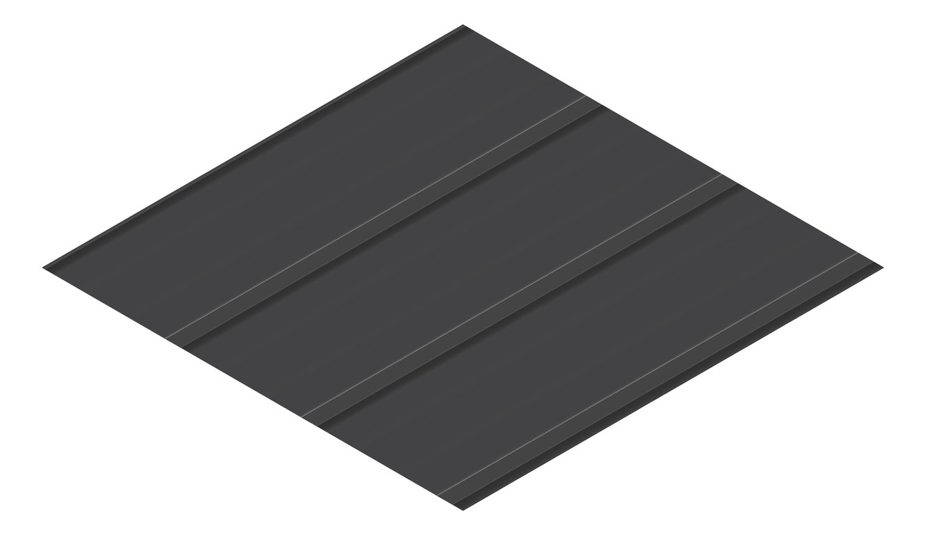 3D Presentation Image of Metal SheetCladding Lysaght FlatDek310 Monument