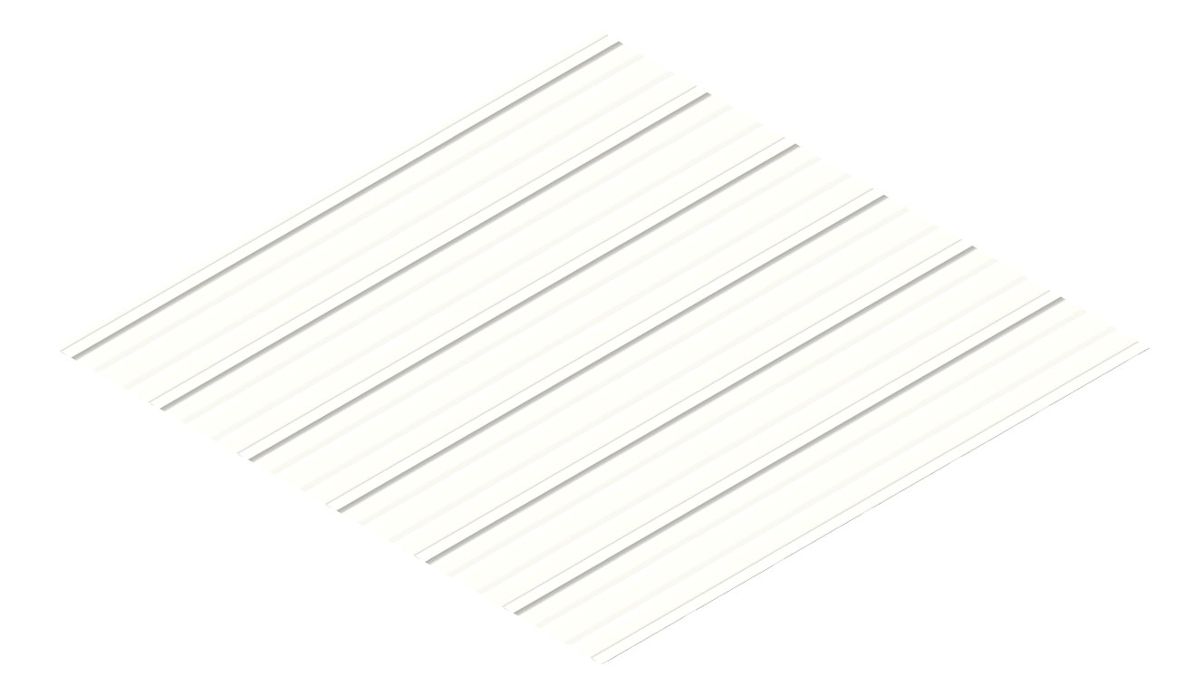 3D Presentation Image of Metal SheetCladding Lysaght FlatDek310 Southerly